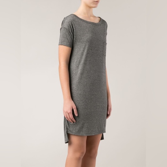 T by Alexander Wang Grey Tshirt Dress sz XS - Picture 6 of 14